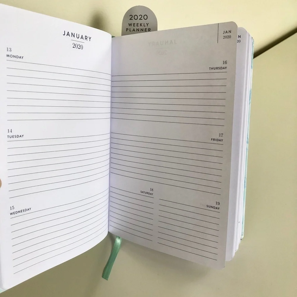 Èccolo Blue Marble 2020 Weekly Planner